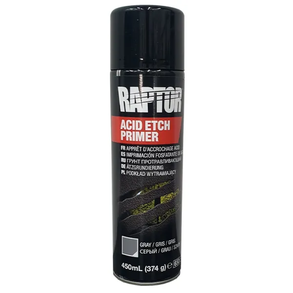 U-POL RAPTOR ETCH Ätzgrundierung grau 450 ml Sprühdose U-POL RAPTOR ETCH Ätzgrundierung grau 450 ml Sprühdose